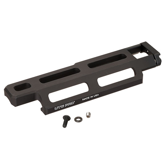 UTG Pro M-LOK Aluminium Front Sight Adapter-Mount f. MP5 Maschinenpistolen schwarz