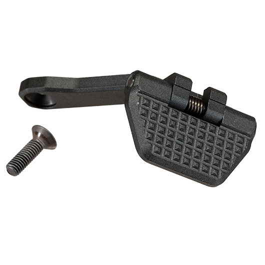 TTI Airsoft CNC Aluminium Folding Daumenauflage links f. AAP-01/C GBB Pistolen schwarz