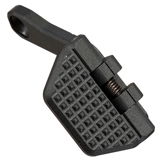 TTI Airsoft CNC Aluminium Folding Daumenauflage links f. AAP-01/C GBB Pistolen schwarz Bild 1