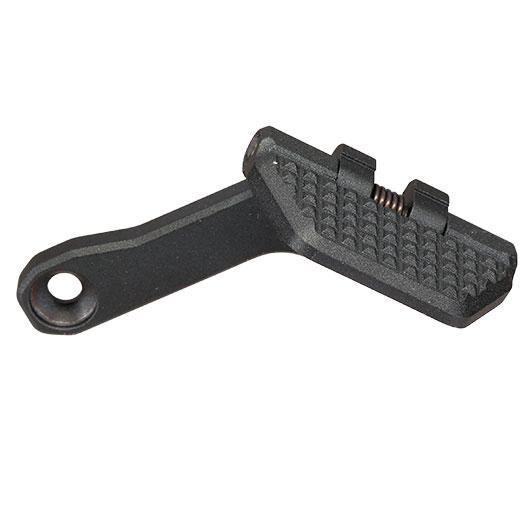 TTI Airsoft CNC Aluminium Folding Daumenauflage links f. AAP-01/C GBB Pistolen schwarz Bild 3