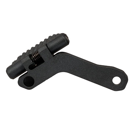 TTI Airsoft CNC Aluminium Folding Daumenauflage links f. AAP-01/C GBB Pistolen schwarz Bild 4