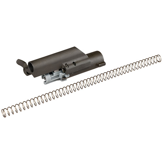 RA-Tech Full Travel Stahl Bolt Carrier Komplettset m. NPAS-System Type-1 f. GHK AK V3 GBB Serie