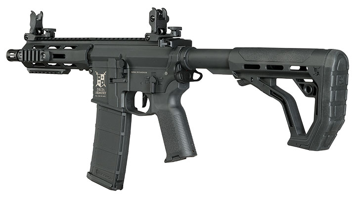 Delta Armory M4 AR15 Charlie M-LOK 6,5 Zoll Eagle ETU Mosfet S-AEG 6mm BB schwarz Bild 11