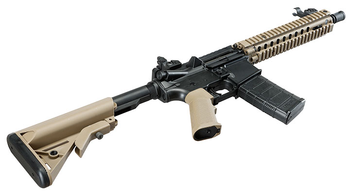 King Arms TWS MK18 MOD1 Sportline Polymergeh�use S-AEG 6mm BB Dualtone Bild 6
