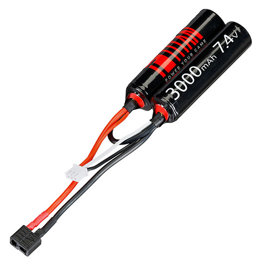Titan Li-Ion Akku 7.4V 3000mAh 16C Short Nunchuck-Type mit Deans Anschluss Bild 2