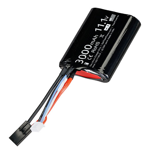 Titan Li-Ion Akku 11.1V 3000mAh 16C Brick-Type mit Mini-Tam Anschluss Bild 2