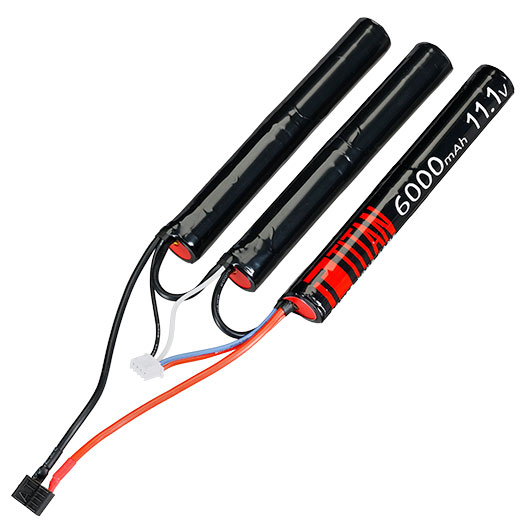 Titan Li-Ion Akku 11.1V 6000mAh 16C Tri-Nunchuck Type mit Deans Anschluss Bild 1