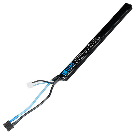 Titan LiPo Akku 7.4V 1200mAh 25C AK Stick-Type mit Deans Anschluss Bild 1
