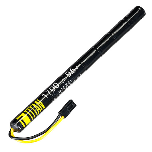 Titan Akku 9.6V 1700mAh NiMH Stick-Type mit Mini-Tam Anschluss