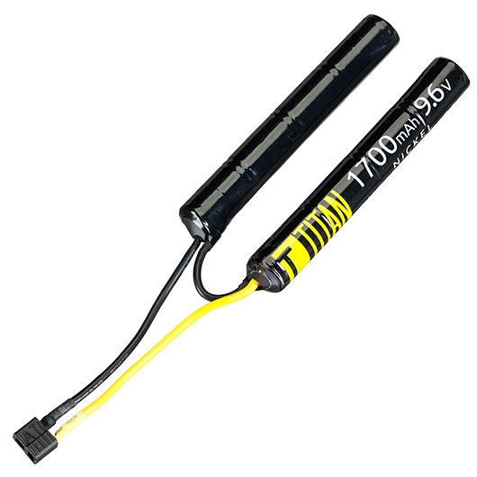 Titan Akku 9.6V 1700mAh NiMH Nunchuck-Type mit Deans Anschluss Bild 1