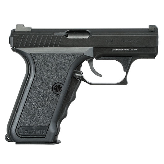 Heckler & Koch HK P7 M13 Airsoftpistole Vollmetall GBB 6mm BB schwarz Bild 5
