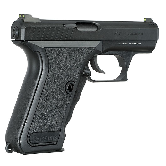 Heckler & Koch HK P7 M13 Airsoftpistole Vollmetall GBB 6mm BB schwarz Bild 6