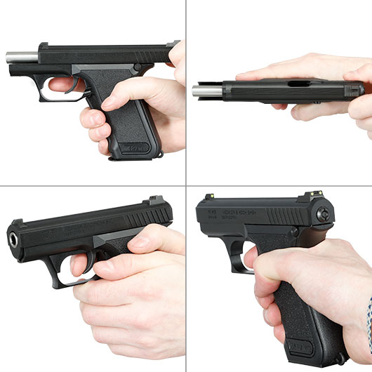 Heckler & Koch HK P7 M13 Airsoftpistole Vollmetall GBB 6mm BB schwarz Bild 8
