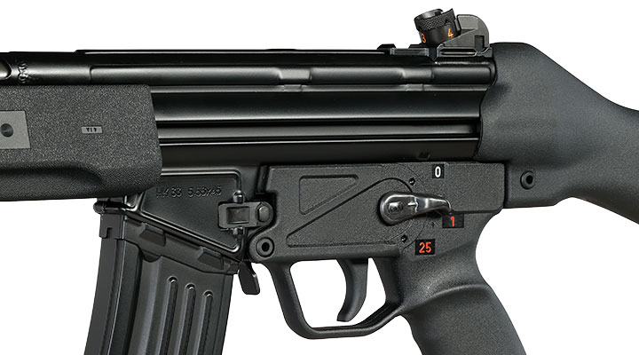 Heckler & Koch HK33 Vollmetall Airsoftgewehr Gas-Blow-Back 6mm BB schwarz Bild 6