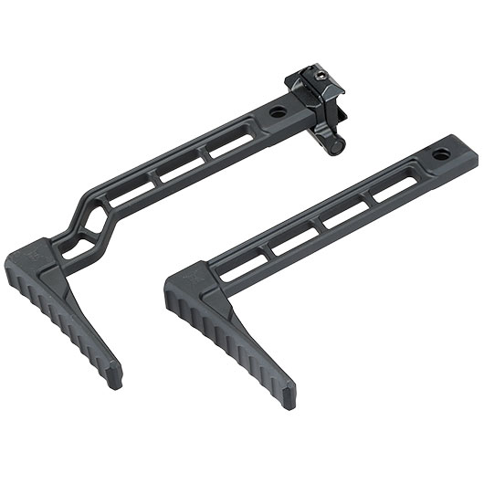 Delta Armory Grand Power Aluminium Minimalist Klappschaft Set f. Stribog SP10A3 Serie schwarz Bild 1