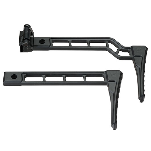 Delta Armory Grand Power Aluminium Minimalist Klappschaft Set f. Stribog SP10A3 Serie schwarz Bild 2