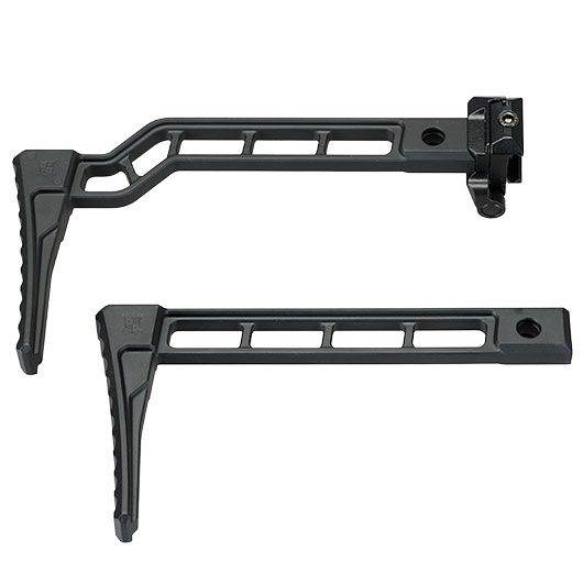 Delta Armory Grand Power Aluminium Minimalist Klappschaft Set f. Stribog SP10A3 Serie schwarz Bild 3