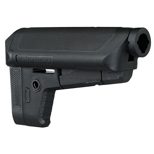 Delta Armory M4 / AR-15 SF Special Forces Polmer Ausziehschaft / Retractable Stock f. M4 Stock-Tubes schwarz Bild 1