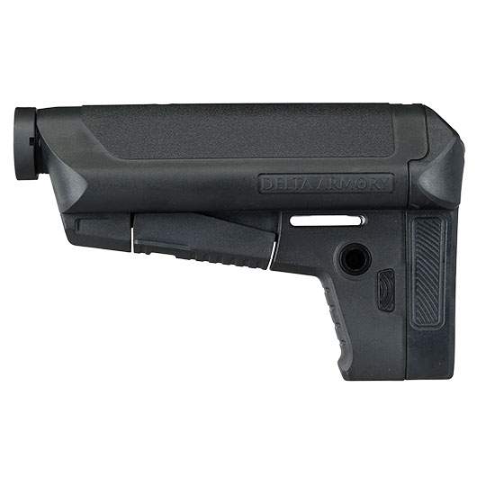 Delta Armory M4 / AR-15 SF Special Forces Polmer Ausziehschaft / Retractable Stock f. M4 Stock-Tubes schwarz Bild 4