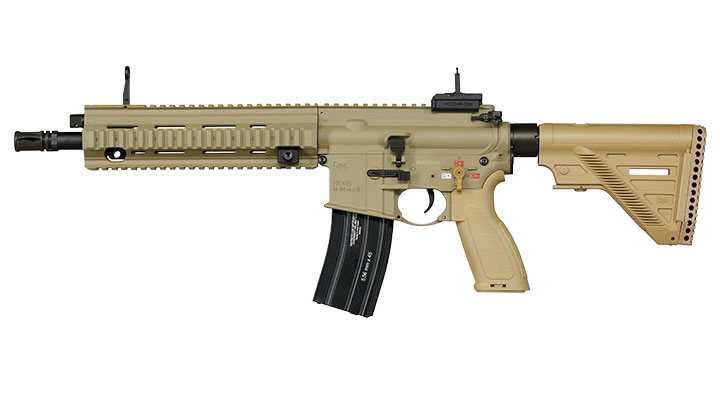 Heckler & Koch HK416 A5 Sportsline EyeTrace Airsoft ECU-Mosfet S-AEG 6mm BB gr�nbraun Bild 2