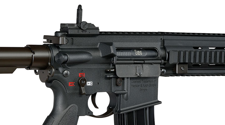 Heckler & Koch HK416 A5 Sportsline EyeTrace Airsoft ECU-Mosfet S-AEG 6mm BB schwarz Bild 9