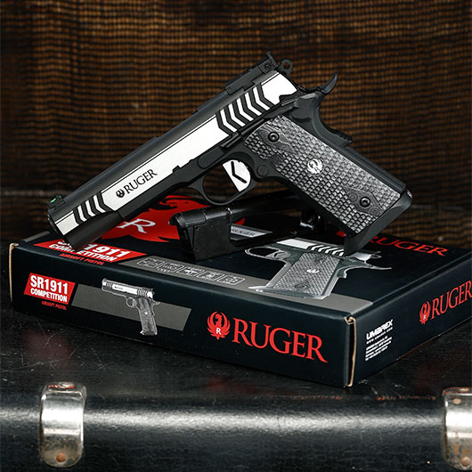 Ruger SR1911 Competition Vollmetall CO2 BlowBack 6mm BB Two-Tone Finish Bild 1