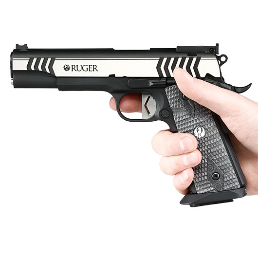 Ruger SR1911 Competition Vollmetall CO2 BlowBack 6mm BB Two-Tone Finish Bild 3