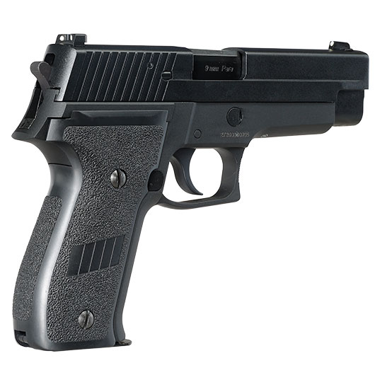 Cybergun / AWC Swiss Arms Navy Standard Vollmetall GBB 6mm BB schwarz Bild 6