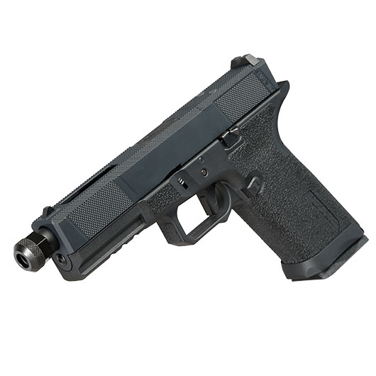 EMG / Salient Arms Int. BLU Utility Optic Ready Threaded Barrel mit Metallschlitten GBB 6mm BB Blackout schwarz Bild 10