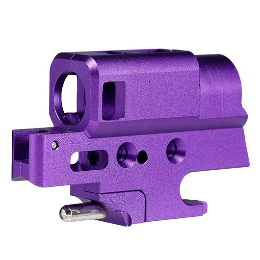 Top Shooter CNC Aluminium Hop-Up Chamber Set f. VFC ProForce M17 / M18 GBB purple Bild 1