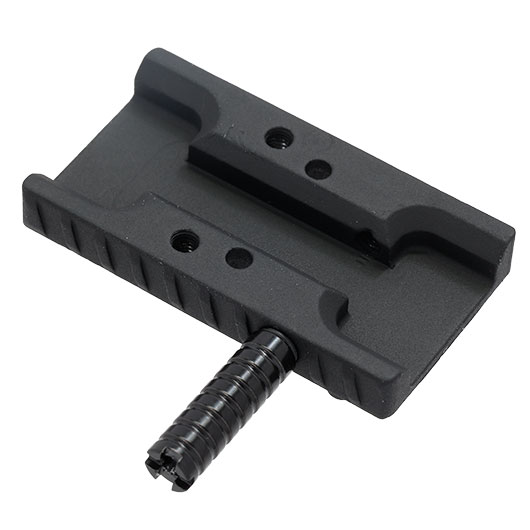 Cybergun / AWC CNC Aluminium RMR / Docter Direkthalterung f. AWC CANiK TP9 / SFX GBB Pistolen schwarz Bild 3