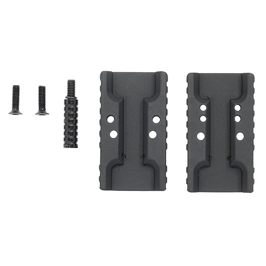 Cybergun / AWC CNC Aluminium RMR / Docter Direkthalterung f. AWC CANiK TP9 / SFX GBB Pistolen schwarz Bild 4