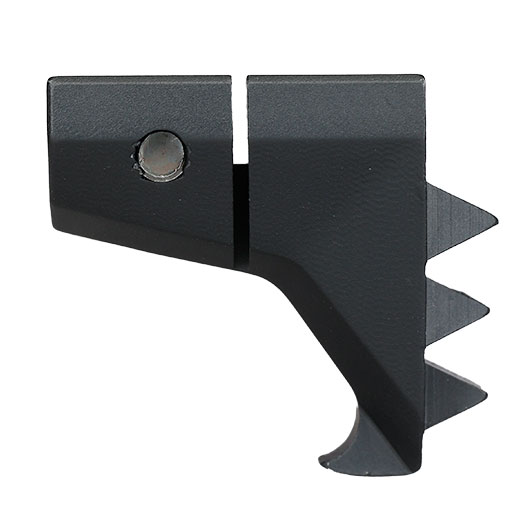 5KU Aluminium Rear Hook Hand Stop f�r 20 - 22mm Schienen schwarz Bild 5
