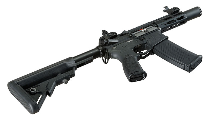 Evolution M4 Ghost XS EMR A Carbontech AEG 6mm BB schwarz - Komplettset Bild 6