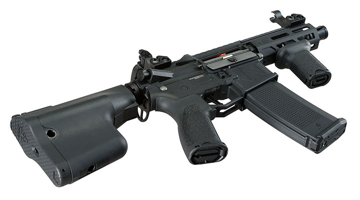 Evolution M4 Ghost XS EMR AX Carbontech AEG 6mm BB schwarz - Komplettset Bild 5