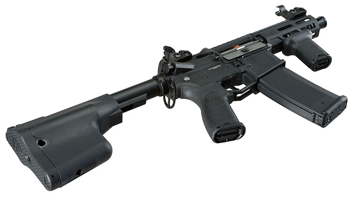 Evolution M4 Ghost XS EMR AX Carbontech AEG 6mm BB schwarz - Komplettset Bild 6