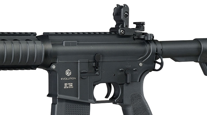Evolution Airsoft M4 Recon S MK18 MOD 0 Carbontech AEG 6mm BB schwarz Bild 8