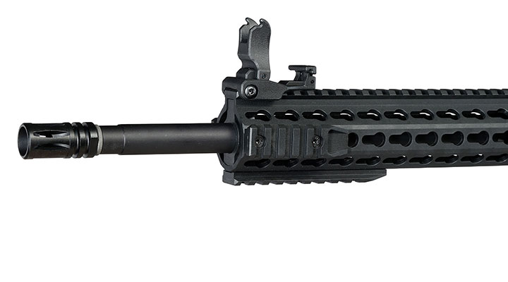 Evolution Airsoft M4 Recon S 14.5 Zoll Carbontech AEG 6mm BB schwarz Bild 7