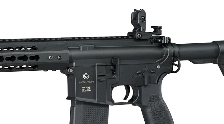 Evolution Airsoft M4 Recon S 14.5 Zoll Carbontech AEG 6mm BB schwarz Bild 8