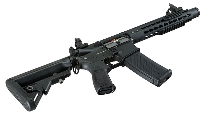 Evolution Airsoft M4 Recon S 10 Amplified Carbontech AEG 6mm BB schwarz Bild 5