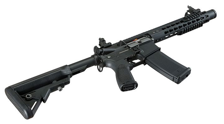 Evolution Airsoft M4 Recon S 10 Amplified Carbontech AEG 6mm BB schwarz Bild 6