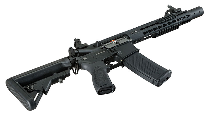 Evolution Airsoft M4 Recon S 10 Silent Ops Carbontech AEG 6mm BB schwarz Bild 5