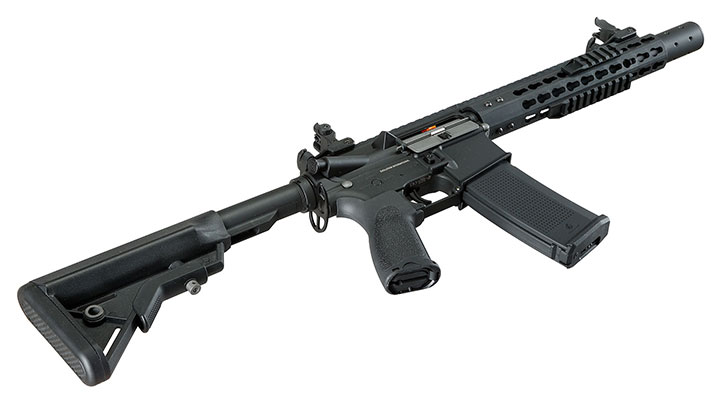 Evolution Airsoft M4 Recon S 10 Silent Ops Carbontech AEG 6mm BB schwarz Bild 6