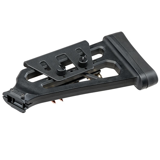 G&G LevAR Skelettschaft - Fixed Stock mit Wangenauflage und Deko-Patronen schwarz Bild 6
