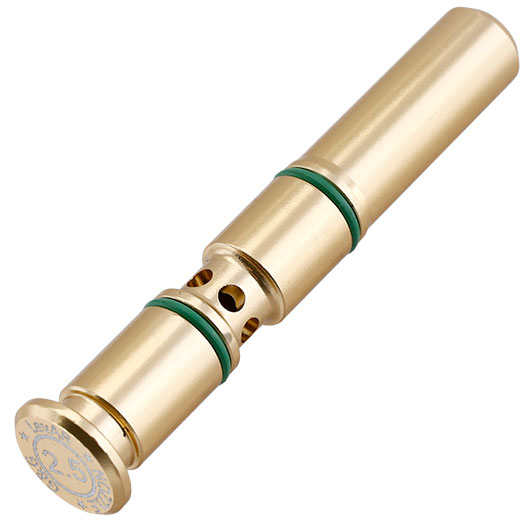 G&G Drop-In Messing Nozzle 2.5 mm goldfarben f. G&G LevAR GBB Rifle Serie Bild 1