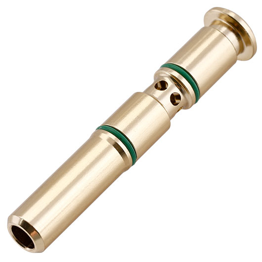 G&G Drop-In Messing Nozzle 3.0 mm goldfarben f. G&G LevAR GBB Rifle Serie