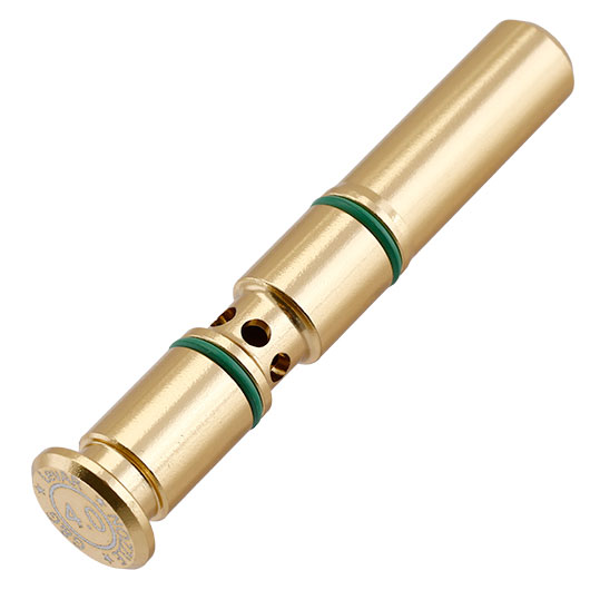 G&G Drop-In Messing Nozzle 4.0 mm goldfarben f. G&G LevAR GBB Rifle Serie Bild 1