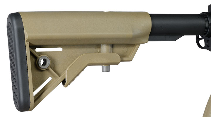 Evolution Airsoft M4 Recon S 14.5 Zoll Carbontech AEG 6mm BB Black 'n' Tan Bild 10