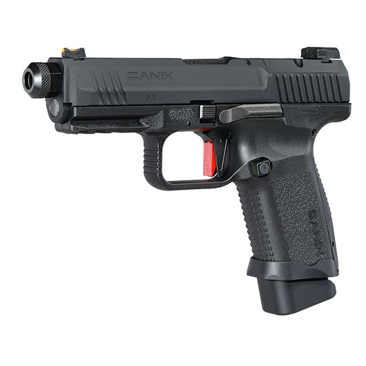 Cybergun / AWC CANiK TP9 Elite Combat mit Metallschlitten GBB 6mm BB schwarz - CNC-Version