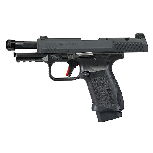 Cybergun / AWC CANiK TP9 Elite Combat mit Metallschlitten GBB 6mm BB schwarz - CNC-Version Bild 4